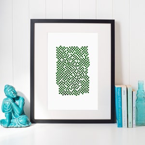 Abstract geometric art | Fine Art Giclee print | Modern wall art | Contemporary drawing