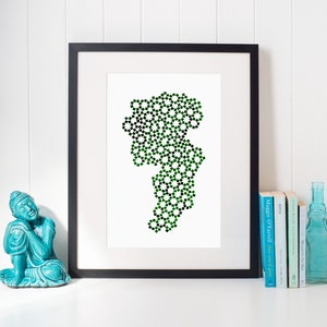 Art géométrique abstrait | Fine Art Giclee print | Art mural moderne | Dessin contemporain