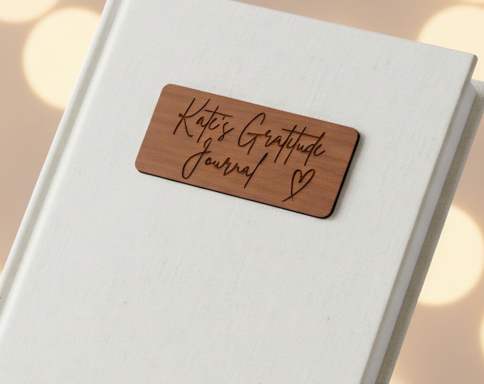 Personalized Gratitude & Manifestation Journal, Custom Daily Reflection Diary