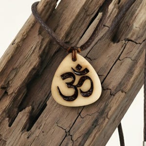 Gepersonaliseerde Om-touwketting, op maat gemaakte hindoeïstische vredeshanger, spirituele sieraden