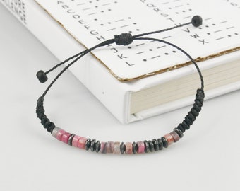 Personalised Morse Code Bracelet, Bridesmaid Proposal, Hidden Message Bracelet, Beaded Bracelet