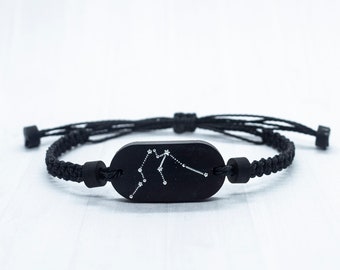 Personalized Aquarius Bracelet,  Aquarius Jewelry, Zodiac Bracelet
