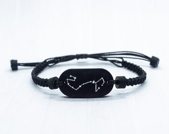 Personalized Scorpio Bracelet, Zodiac Bracelet, Scorpio Jewelry, Scorpio Gift