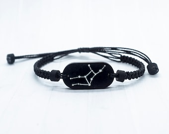 Personalized Virgo Bracelet, Virgo Jewelry, Zodiac Bracelet, Virgo Gift