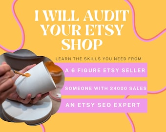 Crítica de Etsy, Consejos de Etsy para SEO, marketing y redacción publicitaria, Entrenamiento de Etsy, Ayuda de SEO de Etsy, Capacitación de Etsy, Crítica de la tienda de Etsy, Ayuda de la tienda de Etsy,