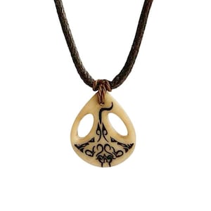 Tribal mantarog ketting, herenketting, gepersonaliseerde surferketting, waterdichte reisketting, surfketting, ongebruikelijke strandsieraden