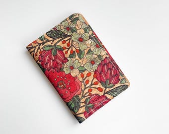 Floral Passport Holder, Custom Double Passport Cover, Travel Wallets & Gifts for Women