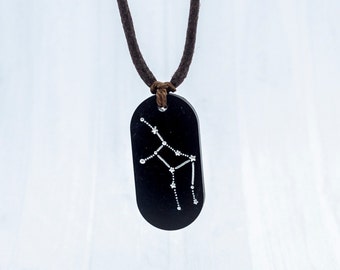 Personalized Virgo Necklace,  Constellation Necklace,  Zodiac Necklace, Celestial Jewelry