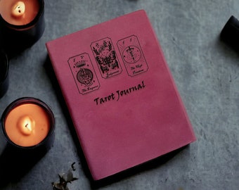 Tarot Journal, Personalised Tarot Book, Occult Journal, Tarot Planner Notebook, Witch Journal, Witchy Gift