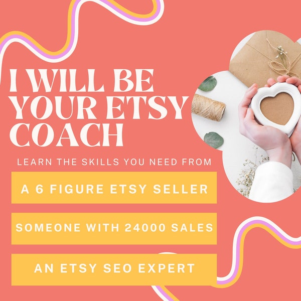 Etsy Help & Coaching, Etsy Critique, Etsy SEO and Marketing Advice, Coaching on Etsy Listings and Etsy Tags, ChatGPT Ai Prompts