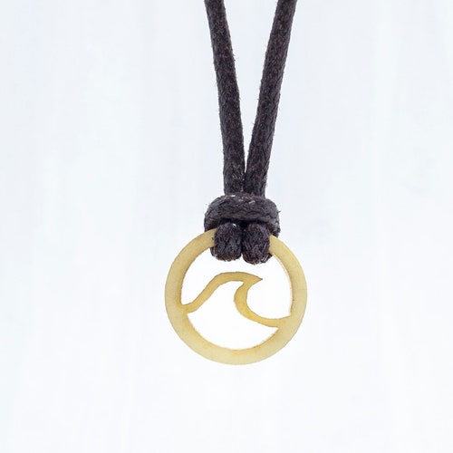 Wave Necklace Pura Vida Mens Necklace 