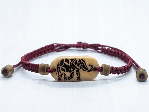 Etsy elephant bracelet outlet