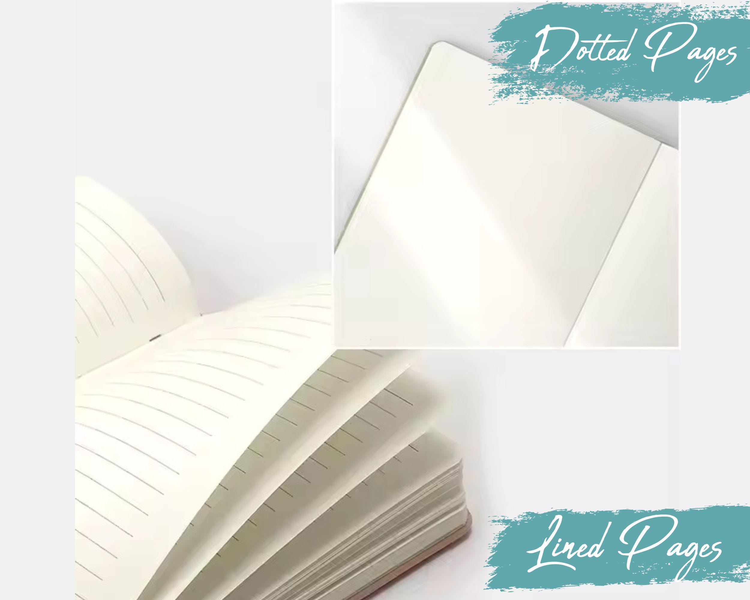 Custom Name Journal, Personalized Hardcover Notebook, Faux Leather Journal, Lined or Dotted Journal, Custom Stationary, Just Because Gift