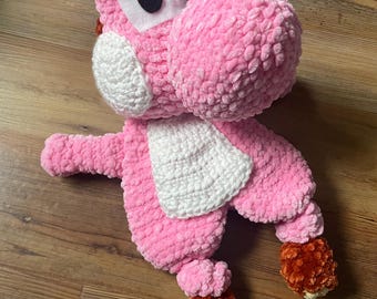 Peluche de Yoshi rosa
