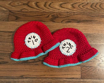 Sombreros de pescador Thing 1 y 2