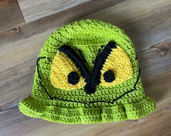 Sombrero de pescador Grinch