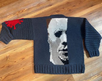 Cárdigan de Halloween de Michael Myers