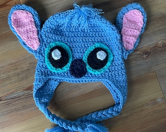 Gorro de crochet hecho a mano