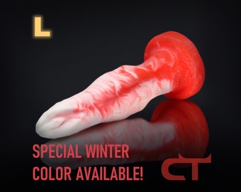 Large Silicone Dildo Rinok with custom colors