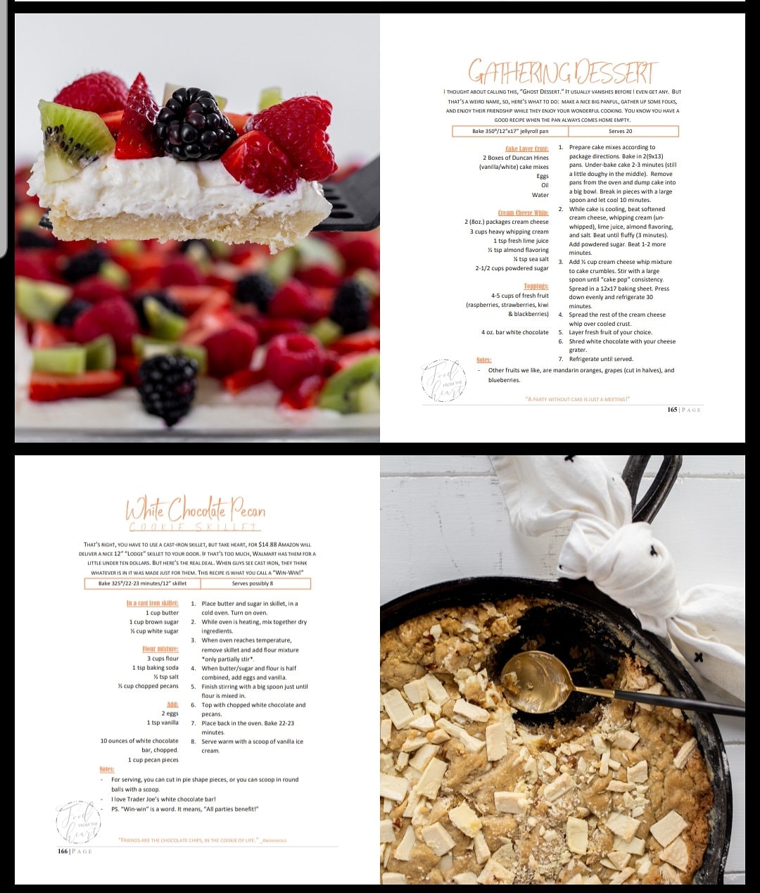 Food From the Heart Cookbook Etsy