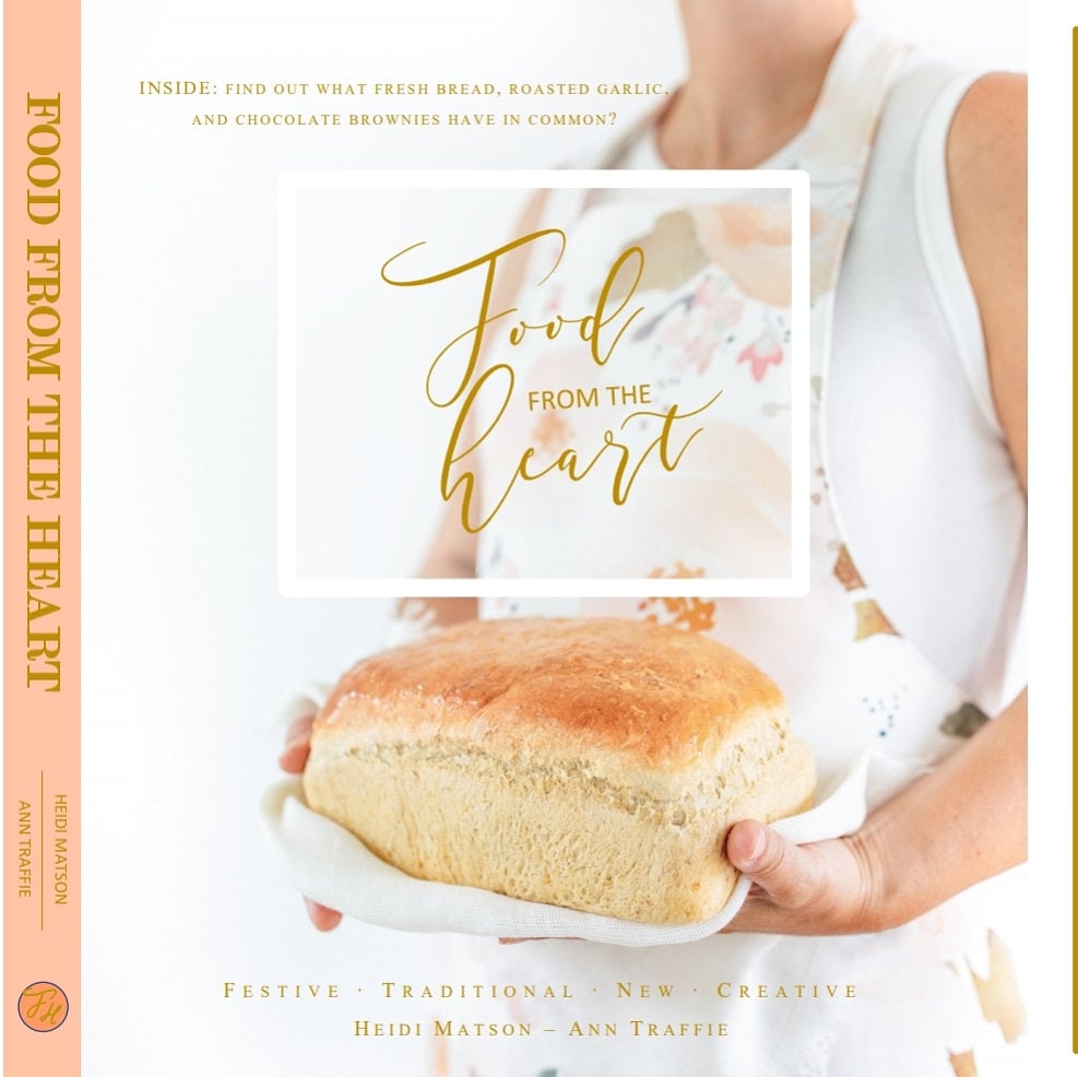 Food From the Heart Cookbook Etsy