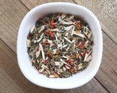 Mood Boost Herbal Tea Organic Ginseng and Turmeric Loose Leaf Tea