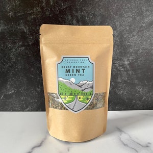 Rocky Mountain Mint™ Green Tea National Park Loose Leaf Tea image 4