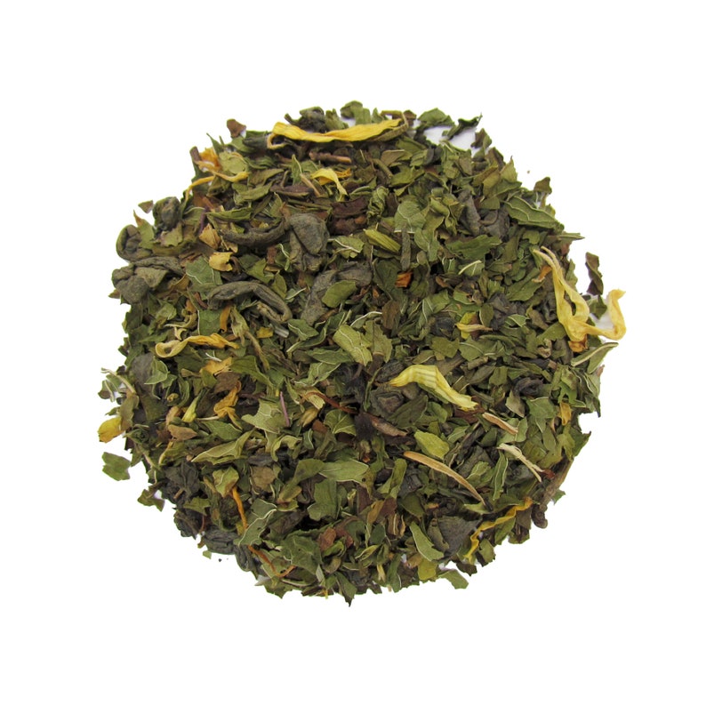 Rocky Mountain Mint™ Green Tea National Park Loose Leaf Tea image 1