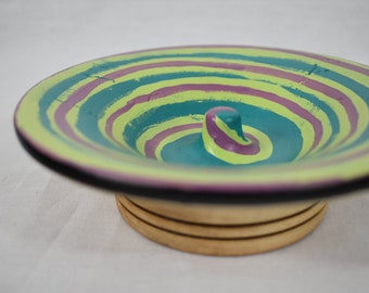 Swirly ring dish