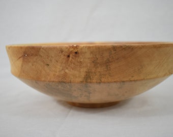 9 3/4 Spalted Maple Salad Bowl