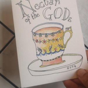 TEACUP card - Nectar of the Gods