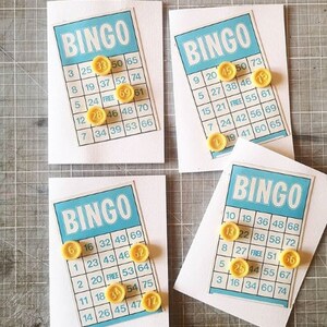 BINGO! Cartão de boas vindas
