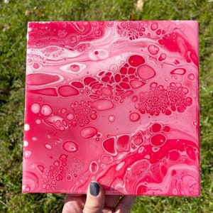 Worth Of Love 8x8 Resin Coated