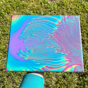 Pastel Wishes- 8x10&quot; Pastel Rainbow Wall Art