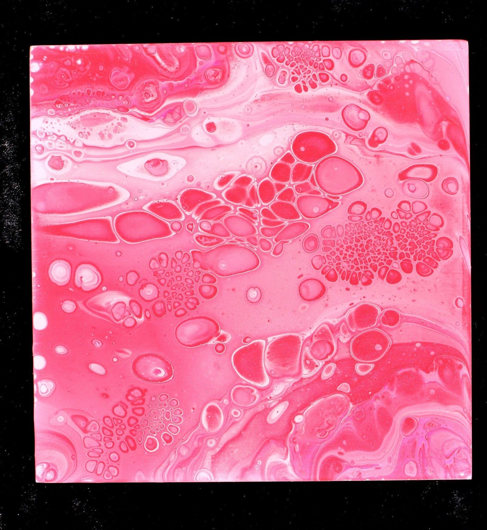 Pink Wall Art Home Decor Gift Handmade One Of A kind | Etsy