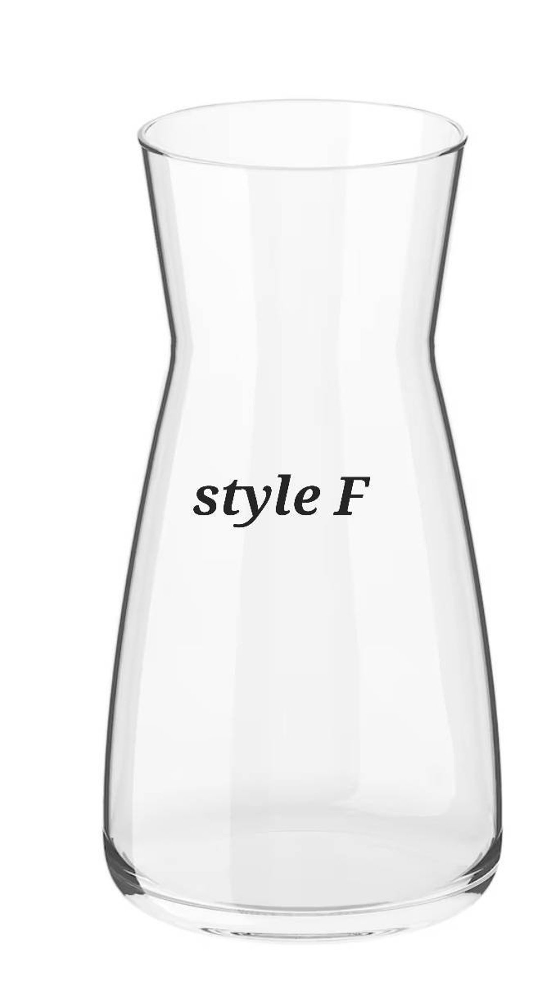 Flower Garden Glass Vasewhite Carafe Vasedecoupage flower Etsy UK