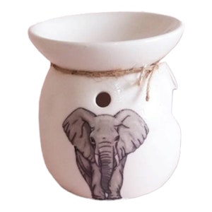 Elephant wax burner, Wax Warmer, Oil Burner, Wax Melts, Gift For Home, Christmas Gift, Elephant Coaster,Gift For Mom, Presents,