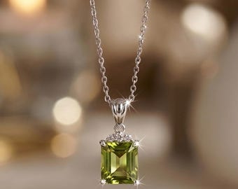 Color Change Sultanite Pendant Necklace: Turkish Diaspore, Sterling Silver