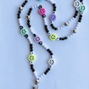 Smiley Retro Lanyard