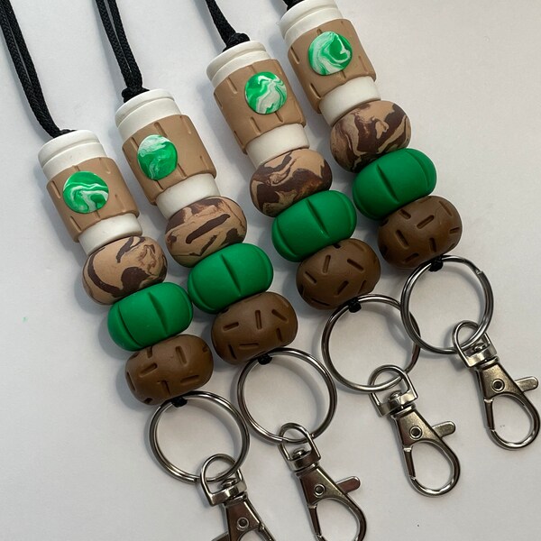 Coffee Cup Lanyard