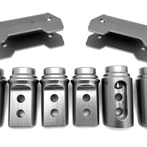 Aftermarket Parts Fits: Polaris RZR PRO XP 4 Seat Cage Connectors Adapters 1 3/4&quot; & 2&quot; .120 2019+  Bung Kit