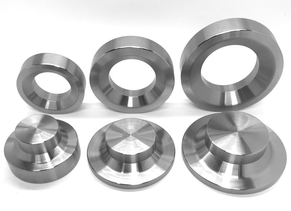 Dimple Dies Set 4 PC HD 2-1/4" 2-1/2" 2-3/4" 3" Bolt Or Press Use Premium Grade
