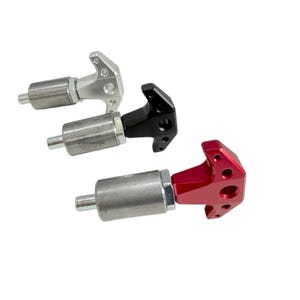 T Handle Spring Loaded Pull POP Pin- 3/8" 0r 1/2" Shank Steel Billet Handle