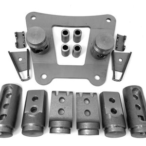 Polaris RZR Bungs Turbo S 2 Seat Cage Connectors Adapter kit 1 3/4" .095 or .120 wall Fits 2018-2023
