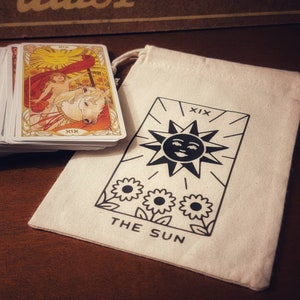 Tarot Card Bag The Sun image 1