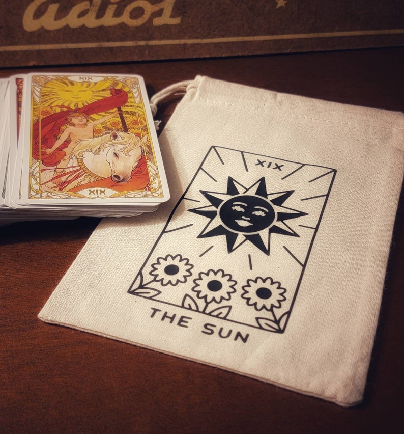 Tarot Card Bag The Sun image 1