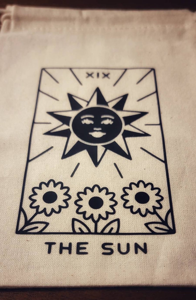 Tarot Card Bag The Sun image 3