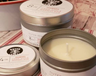 Dogman's Cran Apple Marmalade Soy Candle | Outer Realms Candles | Candle | Travel Candle | Dogman | Cryptid Candle