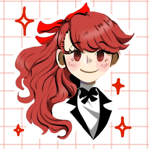 Persona 5 Kasumi Yoshizawa Matte Paper Sticker