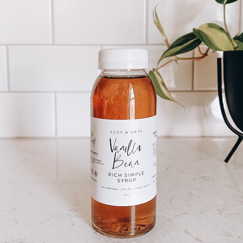 Cinnamon Dolce Simple Syrup With Organic Cane Sugar Homemade Etsy